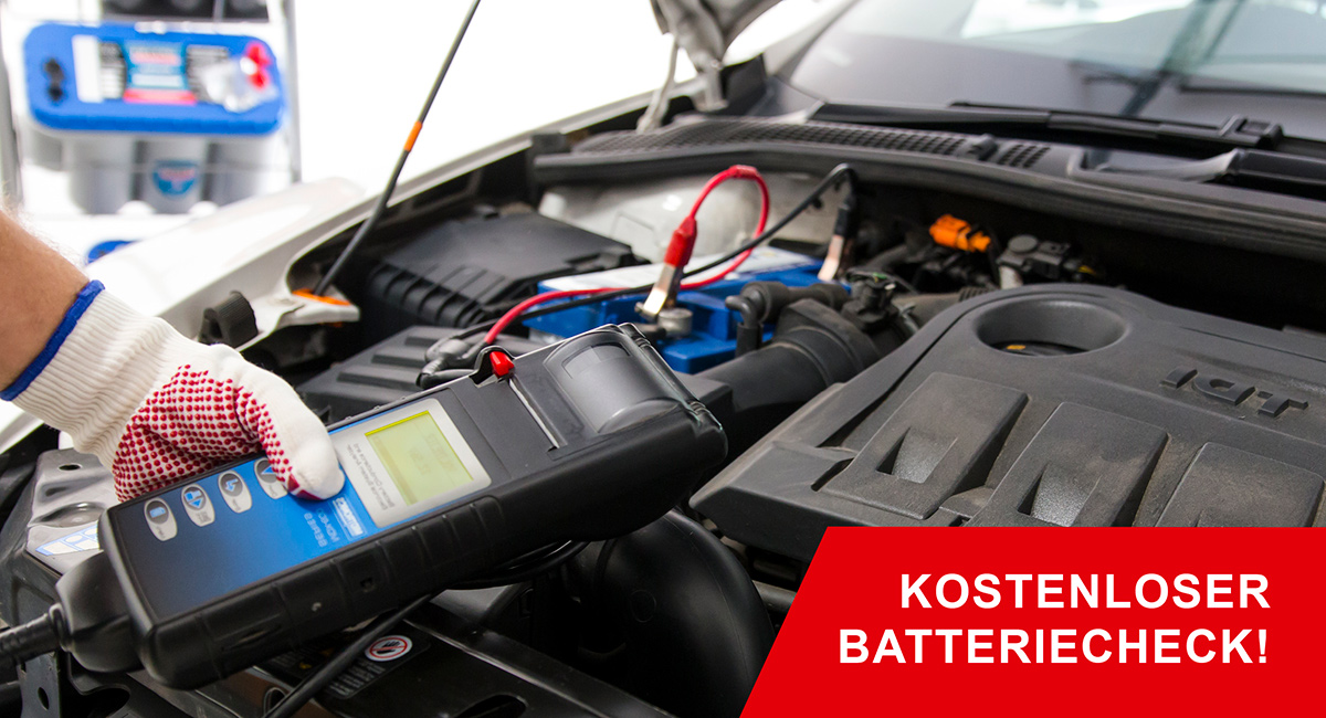 Kostenloser Batteriecheck